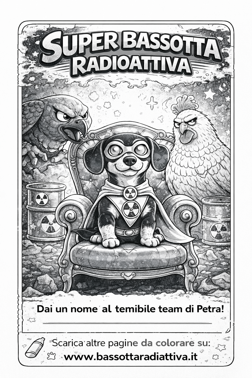 Pagina da colorare Colora Petra 3