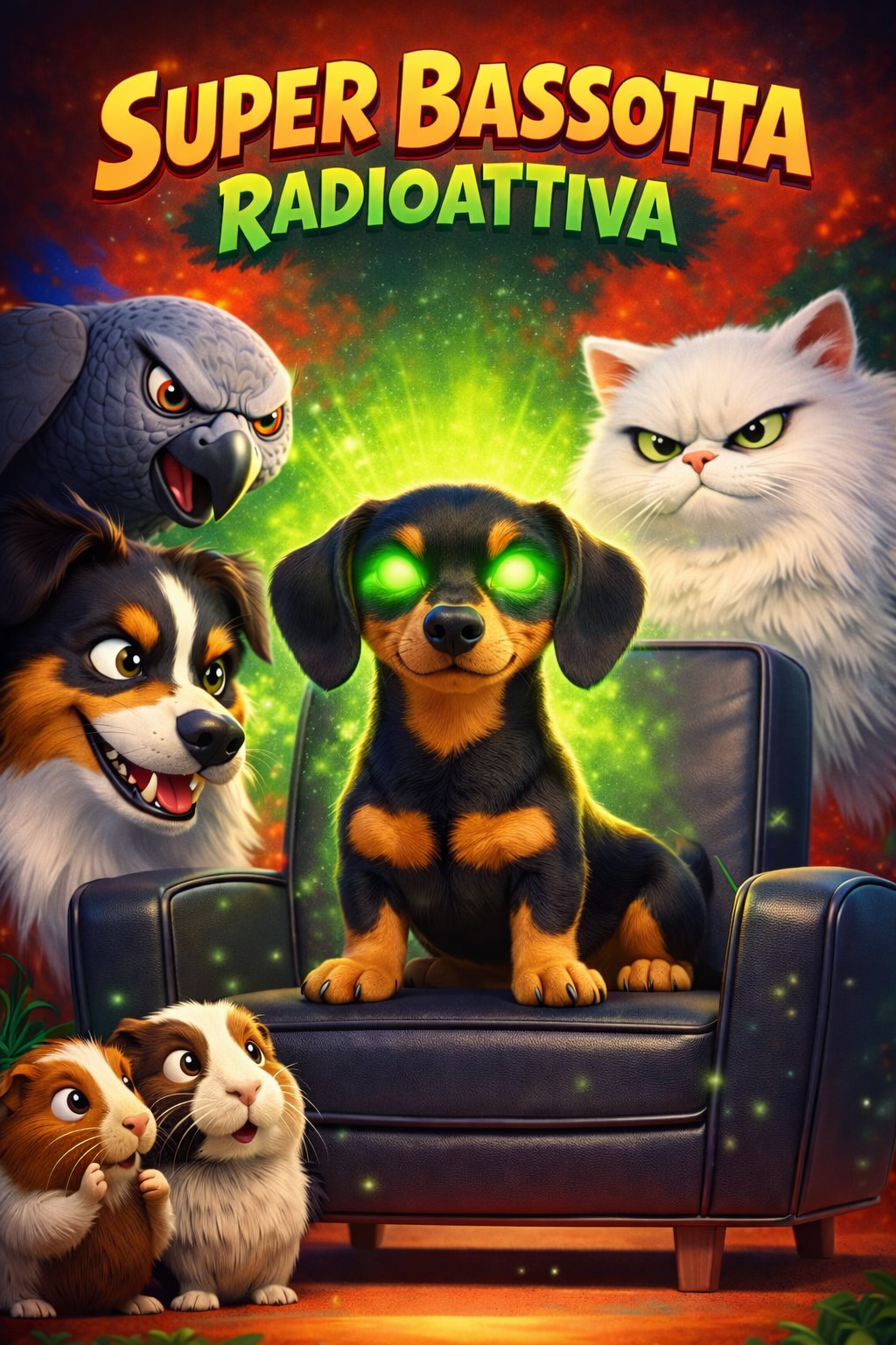 Super Bassotta Radioattiva - Copertina